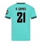 Maillot de football Réplique Wolves Rodrigo Gomes #21 Extérieur 2025-26 Manche Courte