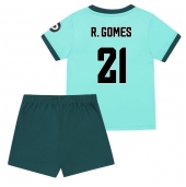 Maillot de football Réplique Wolves Rodrigo Gomes #21 Extérieur Enfant 2025-26 Manche Courte (+ Pantalon court)