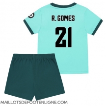 Maillot de football Réplique Wolves Rodrigo Gomes #21 Extérieur Enfant 2025-26 Manche Courte (+ Pantalon court)