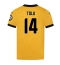Maillot de football Réplique Wolves Tolu Arokodare #14 Domicile 2025-26 Manche Courte