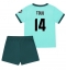 Maillot de football Réplique Wolves Tolu Arokodare #14 Extérieur Enfant 2025-26 Manche Courte (+ Pantalon court)