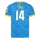 Maillot de football Réplique Wolves Tolu Arokodare #14 Troisième 2025-26 Manche Courte