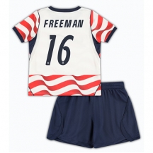 Maillot de football Réplique États-unis Alex Freeman #16 Domicile Enfant Mondial 2026 Manche Courte (+ Pantalon court)