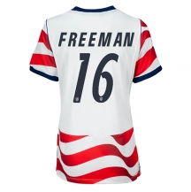 Maillot de football Réplique États-unis Alex Freeman #16 Domicile Femme Mondial 2026 Manche Courte