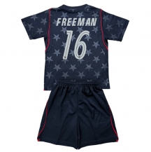Maillot de football Réplique États-unis Alex Freeman #16 Extérieur Enfant Mondial 2026 Manche Courte (+ Pantalon court)
