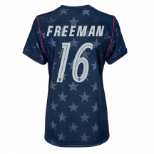Maillot de football Réplique États-unis Alex Freeman #16 Extérieur Femme Mondial 2026 Manche Courte