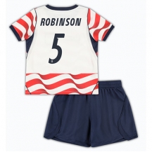 Maillot de football Réplique États-unis Antonee Robinson #5 Domicile Enfant Mondial 2026 Manche Courte (+ Pantalon court)