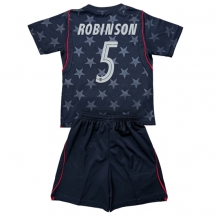 Maillot de football Réplique États-unis Antonee Robinson #5 Extérieur Enfant Mondial 2026 Manche Courte (+ Pantalon court)