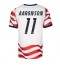 Maillot de football Réplique États-unis Brenden Aaronson #11 Domicile Mondial 2026 Manche Courte