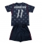 Maillot de football Réplique États-unis Brenden Aaronson #11 Extérieur Enfant Mondial 2026 Manche Courte (+ Pantalon court)