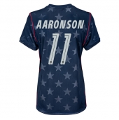 Maillot de football Réplique États-unis Brenden Aaronson #11 Extérieur Femme Mondial 2026 Manche Courte