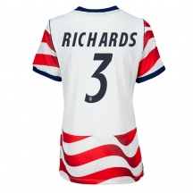 Maillot de football Réplique États-unis Chris Richards #3 Domicile Femme Mondial 2026 Manche Courte
