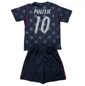 Maillot de football Réplique États-unis Christian Pulisic #10 Extérieur Enfant Mondial 2026 Manche Courte (+ Pantalon court)