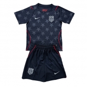 Maillot de football Réplique États-unis Extérieur Enfant Mondial 2026 Manche Courte (+ Pantalon court)