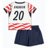 Maillot de football Réplique États-unis Folarin Balogun #20 Domicile Enfant Mondial 2026 Manche Courte (+ Pantalon court)