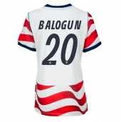 Maillot de football Réplique États-unis Folarin Balogun #20 Domicile Femme Mondial 2026 Manche Courte