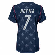 Maillot de football Réplique États-unis Giovanni Reyna #7 Extérieur Femme Mondial 2026 Manche Courte