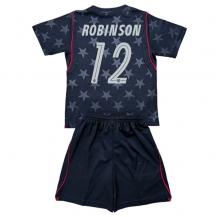 Maillot de football Réplique États-unis Miles Robinson #12 Extérieur Enfant Mondial 2026 Manche Courte (+ Pantalon court)