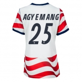 Maillot de football Réplique États-unis Patrick Agyemang #25 Domicile Femme Mondial 2026 Manche Courte