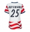Maillot de football Réplique États-unis Patrick Agyemang #25 Domicile Femme Mondial 2026 Manche Courte