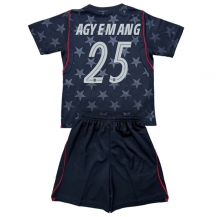 Maillot de football Réplique États-unis Patrick Agyemang #25 Extérieur Enfant Mondial 2026 Manche Courte (+ Pantalon court)
