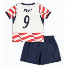 Maillot de football Réplique États-unis Ricardo Pepi #9 Domicile Enfant Mondial 2026 Manche Courte (+ Pantalon court)