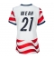 Maillot de football Réplique États-unis Timothy Weah #21 Domicile Femme Mondial 2026 Manche Courte