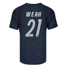Maillot de football Réplique États-unis Timothy Weah #21 Extérieur Mondial 2026 Manche Courte