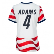 Maillot de football Réplique États-unis Tyler Adams #4 Domicile Femme Mondial 2026 Manche Courte