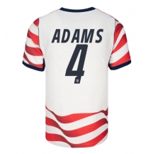 Maillot de football Réplique États-unis Tyler Adams #4 Domicile Mondial 2026 Manche Courte