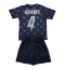 Maillot de football Réplique États-unis Tyler Adams #4 Extérieur Enfant Mondial 2026 Manche Courte (+ Pantalon court)