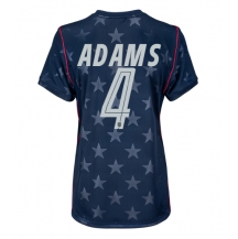 Maillot de football Réplique États-unis Tyler Adams #4 Extérieur Femme Mondial 2026 Manche Courte