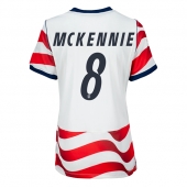 Maillot de football Réplique États-unis Weston McKennie #8 Domicile Femme Mondial 2026 Manche Courte