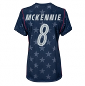 Maillot de football Réplique États-unis Weston McKennie #8 Extérieur Femme Mondial 2026 Manche Courte