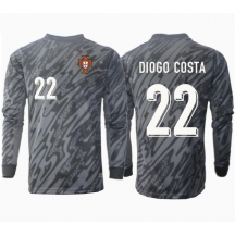 Maillot de football Réplique le Portugal Diogo Costa #22 Gardien de but Extérieur Europe 2024 Manche Longue