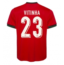 Maillot de football Réplique le Portugal Vitinha #23 Domicile Europe 2024 Manche Courte